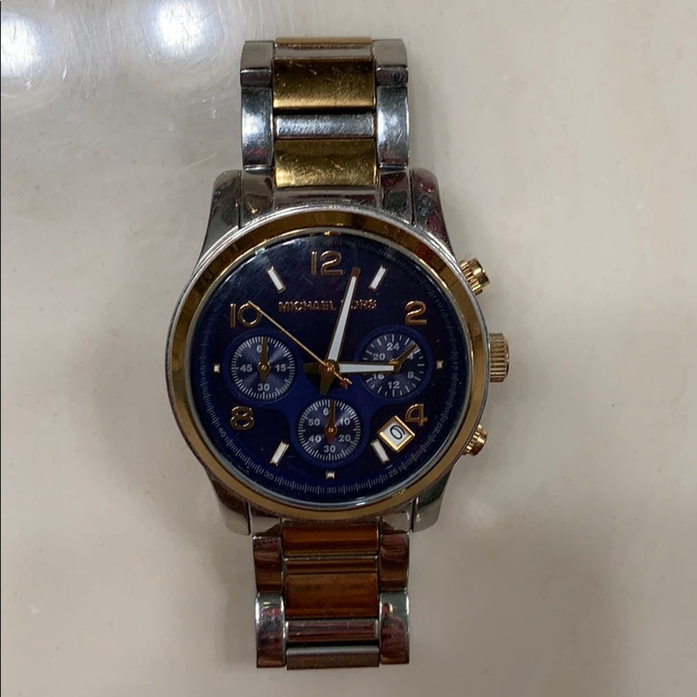 Michael Kors Watch with Navy Face